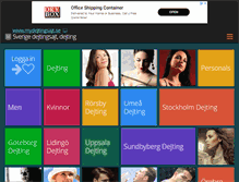Tablet Screenshot of mydejtingsajt.se